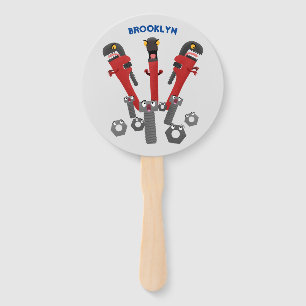 Monster-Tools für Spaß Cartoon Fächer
