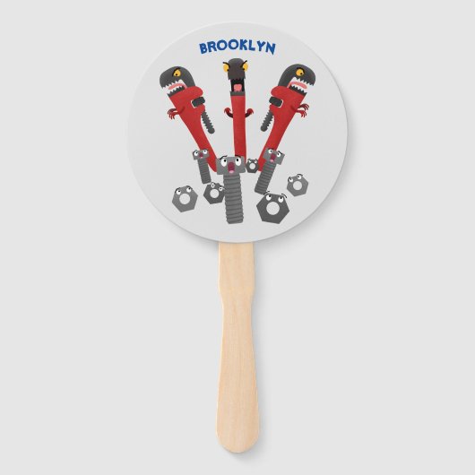 Monster-Tools für Spaß Cartoon Fächer (Vorderseite)