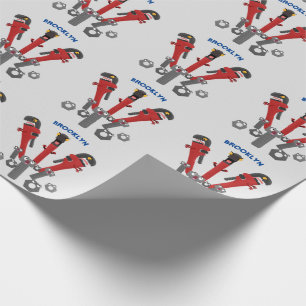 Monster-Tools für Spaß Cartoon Geschenkpapier