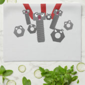 Monster-Tools für Spaß Cartoon Geschirrtuch (Gefaltet)