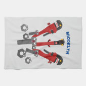 Monster-Tools für Spaß Cartoon Geschirrtuch (Horizontal)