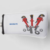 Monster-Tools für Spaß Cartoon Golf Headcover (Vorderseite)