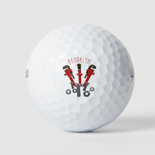 Monster-Tools für Spaß Cartoon Golfball