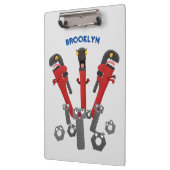 Monster-Tools für Spaß Cartoon Klemmbrett (Links)