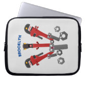 Monster-Tools für Spaß Cartoon Laptopschutzhülle (Vorderseite)