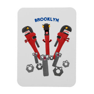 Monster-Tools für Spaß Cartoon Magnet