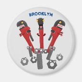 Monster-Tools für Spaß Cartoon Magnet (Vorne)