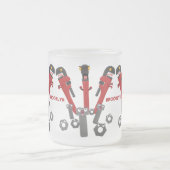 Monster-Tools für Spaß Cartoon Mattglastasse (Mittel)