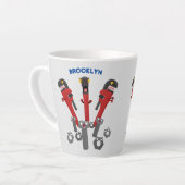 Monster-Tools für Spaß Cartoon Milchtasse (Linke Ecke)