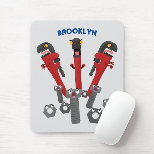 Monster-Tools für Spaß Cartoon Mousepad (Mit Mouse)