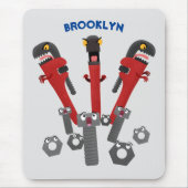 Monster-Tools für Spaß Cartoon Mousepad (Vorne)