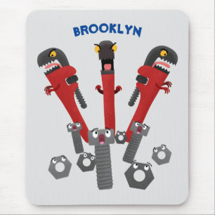 Monster-Tools für Spaß Cartoon Mousepad