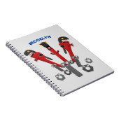 Monster-Tools für Spaß Cartoon Notizblock (Rechte Seite)