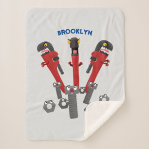 Monster-Tools für Spaß Cartoon Sherpadecke