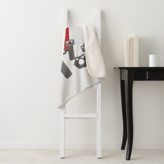 Monster-Tools für Spaß Cartoon Sherpadecke (Beispiel)