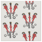 Monster-Tools für Spaß Cartoon Stoff (Nahaufnahme)