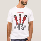 Monster-Tools für Spaß Cartoon T-Shirt (Vorderseite)