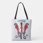 Monster-Tools für Spaß Cartoon Tasche (Rückseite)