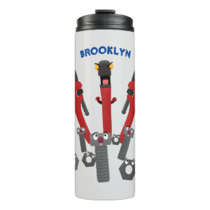 Monster-Tools für Spaß Cartoon Thermosbecher
