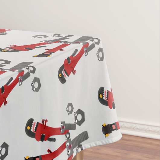 Monster-Tools für Spaß Cartoon Tischdecke (Beispiel)