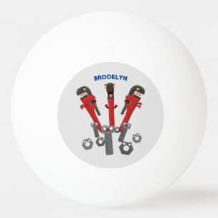 Monster-Tools für Spaß Cartoon Tischtennisball