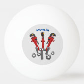 Monster-Tools für Spaß Cartoon Tischtennisball (Rückseite)