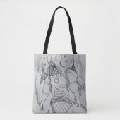 Monster Tote Bag Tasche (Vorderseite)