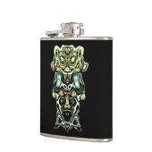 Monster Totem 5 Flachmann (Links)