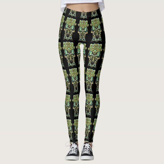 Monster Totem Leggings (Vorderseite)