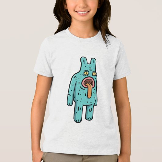 Monster Tri-Blend Shirt (Vorderseite)