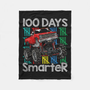 Monster Truck 100 Tage cleverer Kids 100. Tag in d Fleecedecke