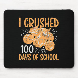 Monster Truck 100 Tage Schule 100. Tag Jungen Kind Mousepad