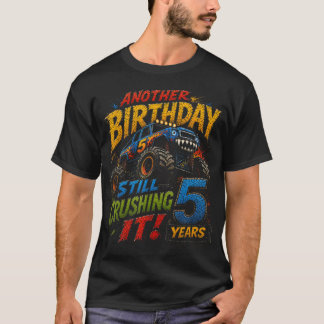 Monster Truck 5. Geburtstag 5 Jahre alt T-Shirt