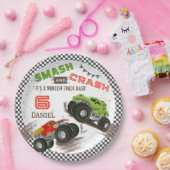 Monster Truck 6. Geburtstagsparty Pappteller (Party)