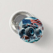 MONSTER TRUCK ABZEICHEN BUTTON (Vorne & Hinten)