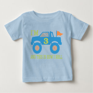 Monster Truck Baby T-shirt