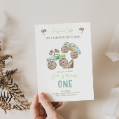 Monster Truck Bash 1. Geburtstag Einladung