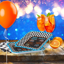 Monster Truck Bash Boy 9th Birthday Party Pappteller