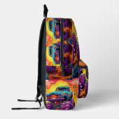 Monster Truck Bedruckter Rucksack (Links)