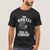 Monster Truck Big Wheels Off Road Adventure T Shir T-Shirt (Vorderseite)
