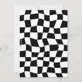 Monster Truck Birthday Einladung - Orange Bull (Rückseite)