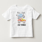 Monster Truck Birthday Kleinkind T-shirt (Vorderseite)