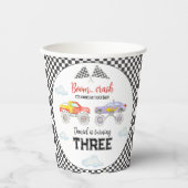 Monster Truck Birthday Pappbecher (Vorderseite)