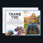 Monster Truck Birthday Party Dankeskarte<br><div class="desc">Monster Truck Birthday Party Thank You Card</div>