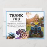 Monster Truck Birthday Party Dankeskarte<br><div class="desc">Monster Truck Birthday Party Thank You Card</div>