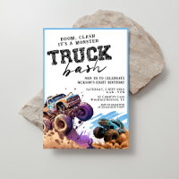 Monster Truck Birthday Party