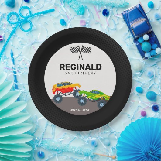 Monster Truck Birthday Party Paper Teller (Party)