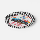 Monster Truck Birthday Party Paper Teller (Schrägansicht)