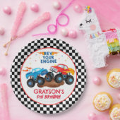Monster Truck Birthday Party Paper Teller (Party)