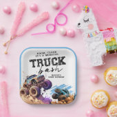 Monster Truck Birthday Party Pappteller (Party)